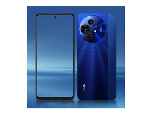 TCL 50 PRO NXTPAPER - 5G smartphone - double SIM - RAM 8 Go / Mémoire interne 512 Go - microSD slot - 6.8 - 2460 x 1080 pixels (120 Hz) - 3 x caméras arrière 108 MP, 8 MP, 2 MP - front camera 32 MP - bleu nuit
