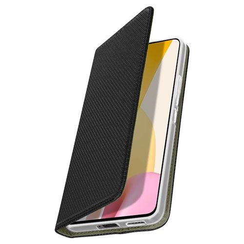 Étui pour Xiaomi 12 Lite avec Clapet Porte-carte Fonction Support Avizar noir