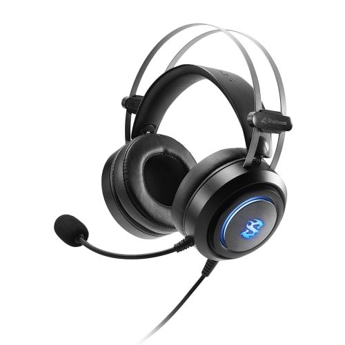 Casque Audio Sharkoon Sgh30 Filaire 92Db Usb Simili Cuir Noir
