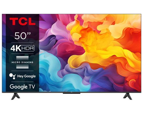 TCL P655 Series 50P655 TV 127 cm (50 ) 4K Ultra HD Smart TV Wifi Noir 260 cd m²