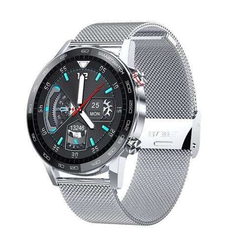 Montre Connectée Chronus LF26 IP68 Étanche Fitness Tracker-Argent-Chronus