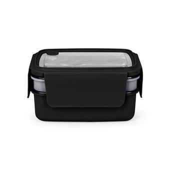 Lunchbox GENERIQUE Boîte à Repas Chauffante 1,2L Isotherme Lunch Box  Electrique Amovible en Acier Inoxydable avec Sac de Rangement pour Voiture  Maison