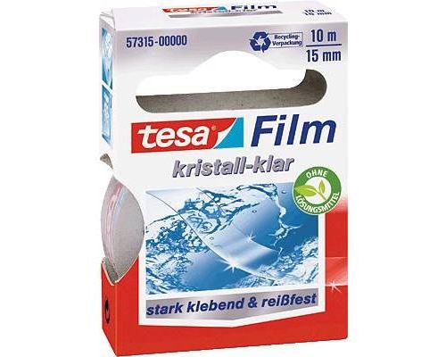 Tesafilm Transparent tesa 57315-00000-02 transparent (L x l) 10 m x 15 mm acrylate