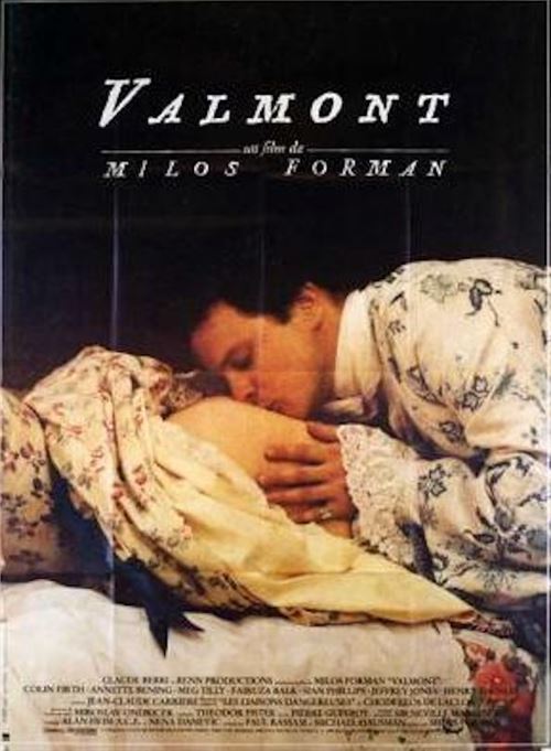 Affiche de Cinéma Originale - Valmont - 1959 - Milos Forman - Colin Firth - 120x160cm