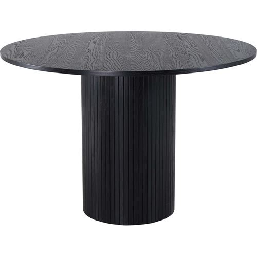 Venture Home - Table ronde Bianca - Noir - 110 cm - Image 2