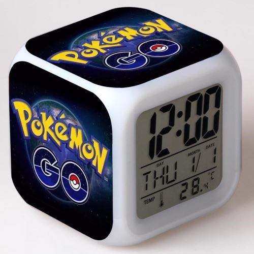 Stack Multicolore Réveil Enfant Led Multifonctionnel Coloré - Pokemon #2