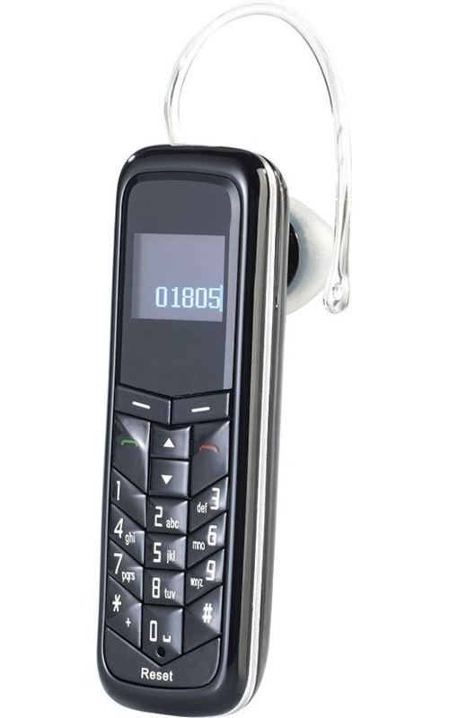Mini GSM & oreillette ''SHX-670.duo'', bluetooth, double SIM
