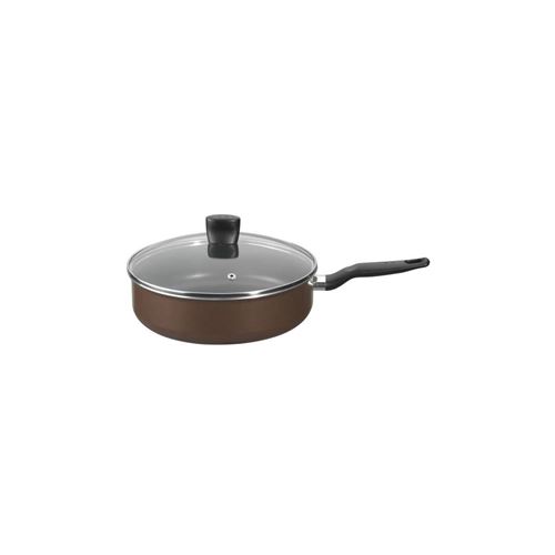 Tefal B3003302 - Sauteuse Avec Couvercle - O 26 Cm - Brownie - Gaz