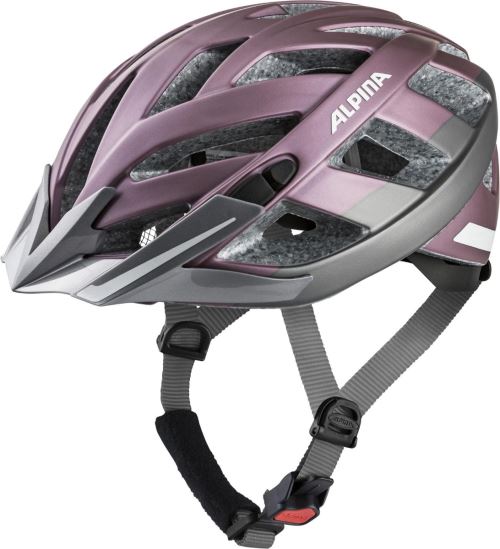 Alpina Panoma 2.0 Casque de ville rose/argent 52-57cm