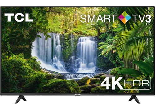 TCL 50P611 - 50 diagonale klasse led-achtergrondverlichting lcd-tv - Smart TV - Smart TV.3 - 4K UHD (2160p) 3840 x 2160 - HDR - zwart