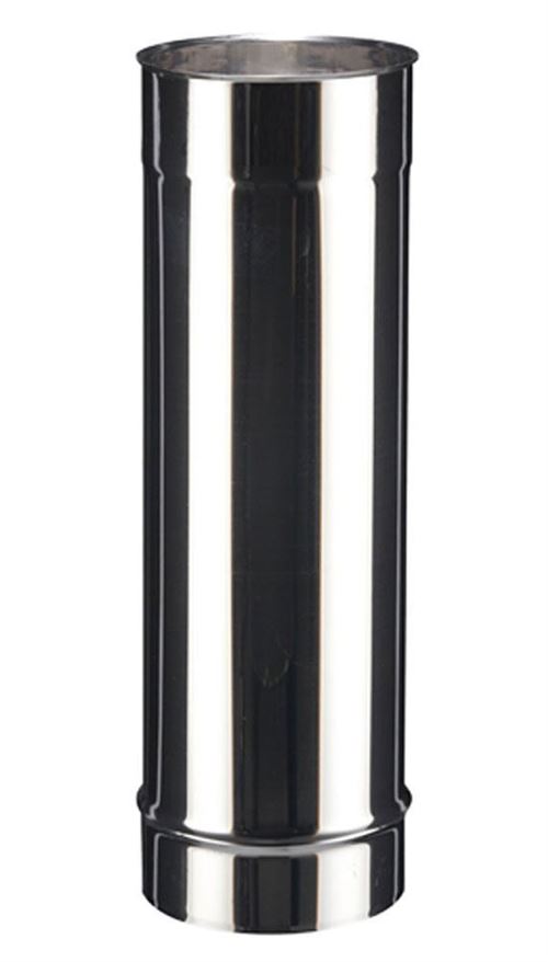 Tuyau droit inox SOI pour tous types de chaudières - Elément 95 cm - diamètre 200