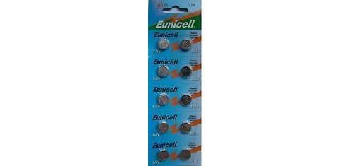 Lot de 10 piles AG10 EUNICELL