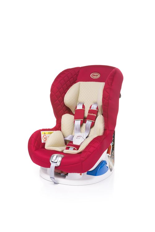 BROAD Siège auto - 0+ - max. 18 KG - rouge