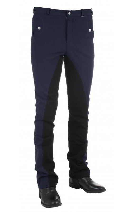 HORKA culotte d'équitation Jodhpur homme bleu foncé