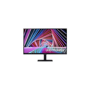 Samsung S27A700NWU - Écran LED - 27" - 3840 x 2160 4K @ 60 Hz - IPS - 300 cd/m² - 1000:1 - HDR10 - 5 ms - HDMI, DisplayPort - noir - 1