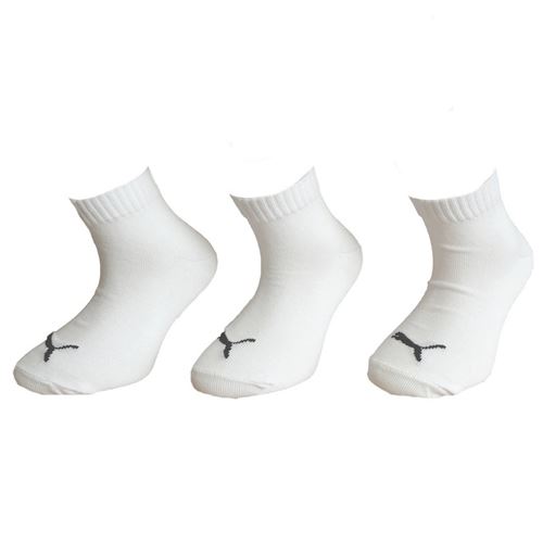 Socquettes chaussettes Puma Socquettes chaussettes Puma Quarter blanc jr Blanc taille : 31-34 réf : 18766 Blanc taille : 31-34 réf : 18766