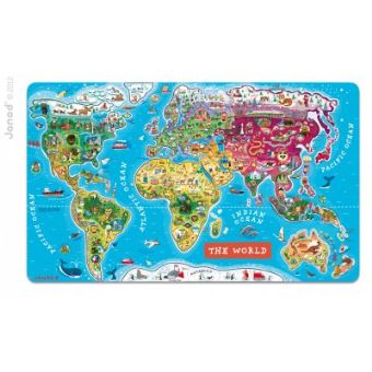 Carte monde magnétique janod new arrivals