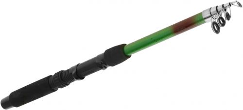 XQ Max canne à pêche télescopique 165 cm noir/vert