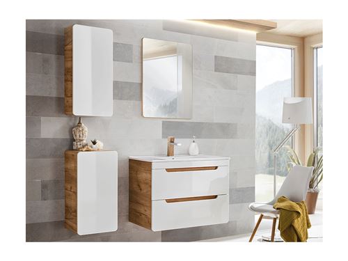 Ensemble ARUBA - meubles de salle de bain - blanc 60 cm