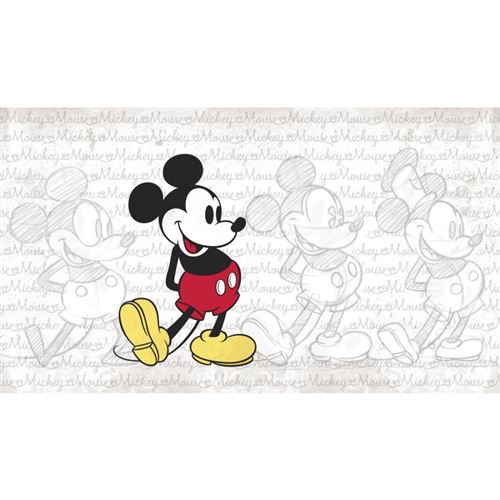 ROOMMATES Papier peint Panoramique Encollé Mickey Classic Disney 320X182 CM