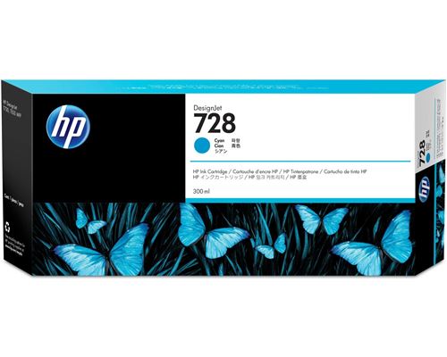 Cartouche d'impression HP Encre Cartr.728 C