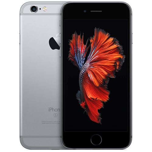 Apple iPhone 6s - 4G smartphone / Mémoire interne 16 Go - Écran LCD - 4.7 - 1334 x 750 pixels - rear camera 12 MP - front camera 5 MP reconditionné - gris sidéral