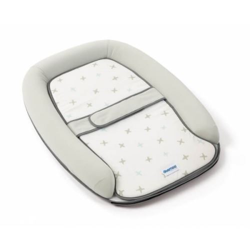 Matelas à langer cosycare doomoo gris et bleu - babymoov