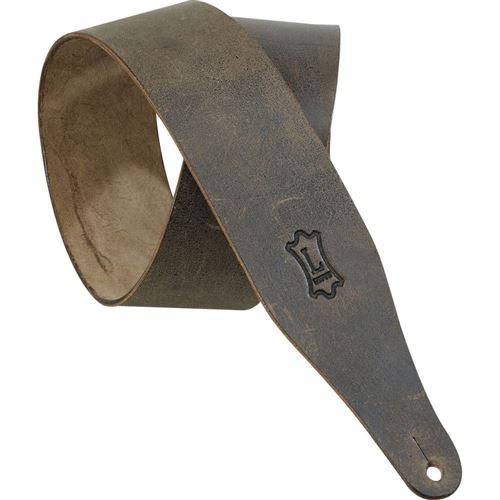 Levy's M17D-DBR - sangle guitare cuir 6,4 cm Dark Brown