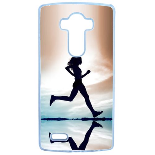 Coque Course Silhouette Compatible Lg G4 Transparent