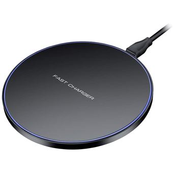 limxems chargeur sans fil 10 w universel qi charging pad chargeur a induction compatible avec iphone 11 11 pro xs xs max xr x 8 8 plus samsung