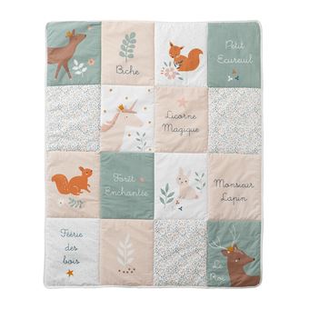 Tapis D Eveil Foret Enchantee Rose Multicolore 100x1 Vertbaudet Achat Prix Fnac