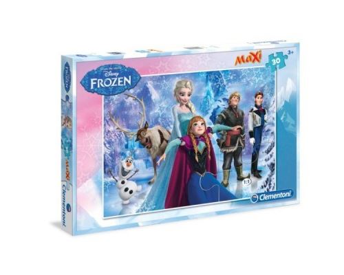 Puzzle 30 Pièces : Pièces XXL - La Reine des Neiges, Clementoni