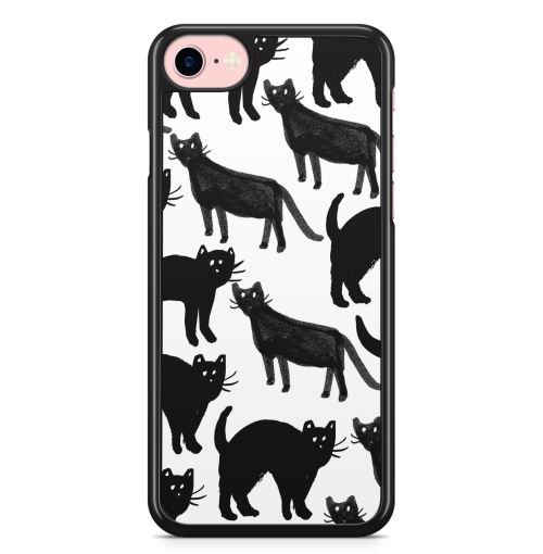 Coque Fifrelin pour iPhone 6 et iPhone 6S Chats Noirs