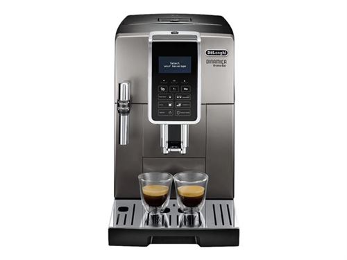 De'Longhi Dinamica Aroma Bar ECAM359.37.TB - Automatisch koffiezetapparaat met cappuccinatore - 15 bar - zilver/zwart