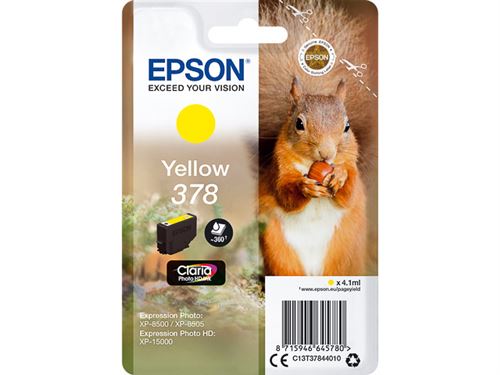 Cartouche Imprimante Epson C 13 T 37844010
