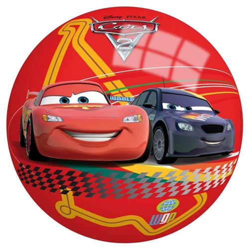 John Gmbh - 50525 - Jeu de Plein Air - Balle - Cars 2 - 13 cm