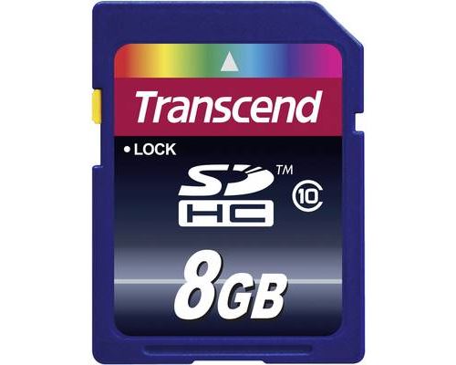 Transcend sdhc cl10 8gb