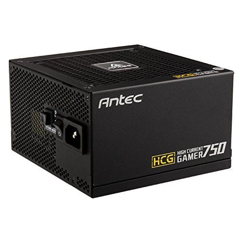 Antec High Current Gamer Gold HCG750 - Alimentation électrique (interne) - ATX12V 2.4/ EPS12V - 80 PLUS Gold - CA 100-240 V - 750 Watt - PFC active - Europe