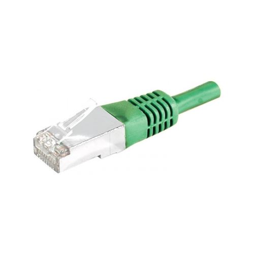 Cordon Patch RJ45 FTP CAT5e Vert - 10 M