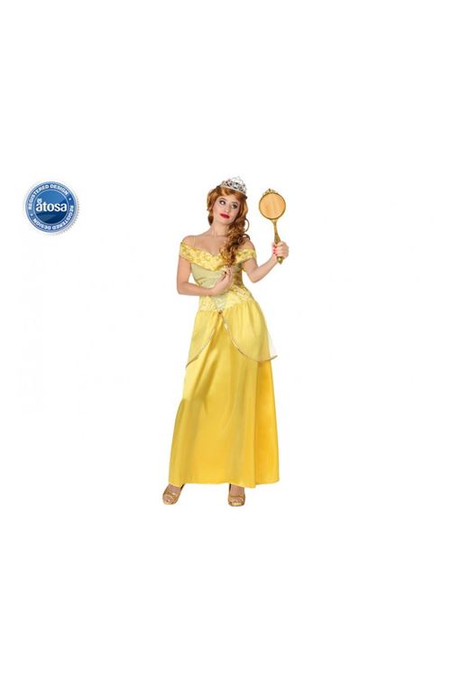 Deguisement de princesse jaune la belle et la bete t-3