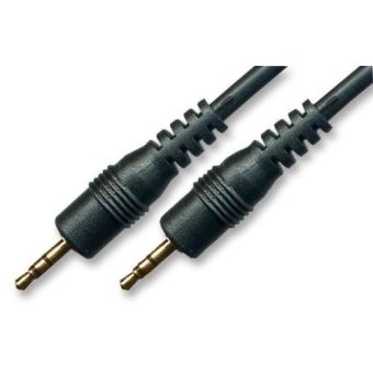 Câble Audio Mono 2,5 Mm Mâle Vers 2,5 Mm - Longueur 3 Mètres - Pour Connexions Audio - 10