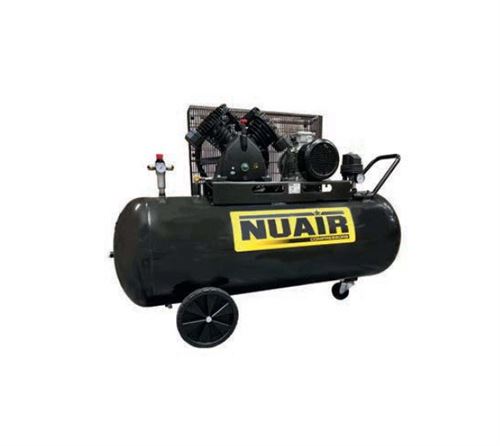 Nuair - Compresseur Pro cylindre en V 5,5CV 4kW 270L 10 bar Entraînement par courroie - SKM 15-270-5.5
