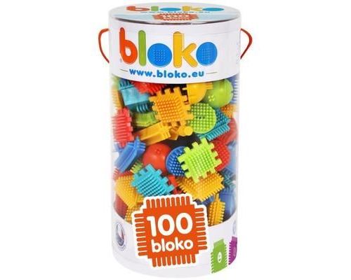 Tube de 50 briques picots de construction Bloko - Mon cadeau enfant