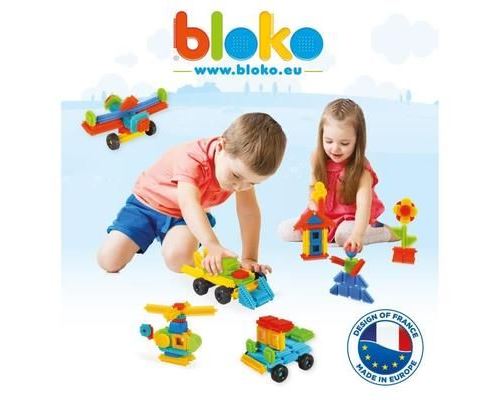 Bloko - Tube de 100 Bloko - Jouet de construction - Dès 12 mois - Maquette  - Achat & prix