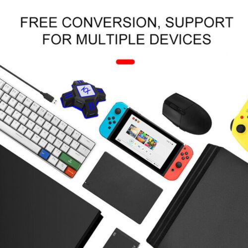 GameSir VX AimSwitch adaptateur clavier et souris pour Xbox One / PS4 / PS3  / Nintendo Switch pour PUBG Fortnite Call of Duty Gamepads