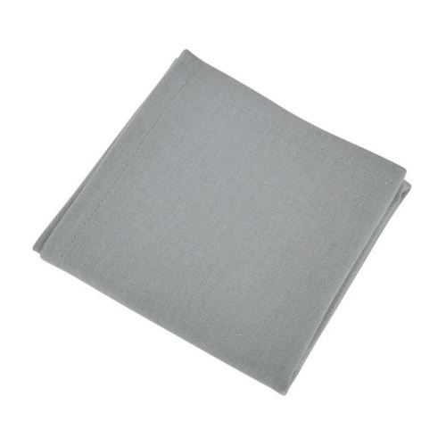 VENT DU SUD Lot de 12 serviettes de table Yuco - Acier