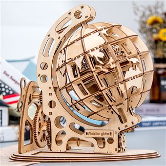0€24 sur Puzzle globes en bois 3D entraînement mécanique à assemblage  automatique casse-tête bricolage - Multicolore - Puzzle - Achat & prix