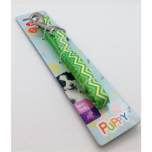 Zolux Laisse Nylon Pour Chiot, Puppy Pixie Longueur 1,20 M Vert.