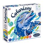 Peinture par numéros SentoSphère Colorizzy Dauphins
