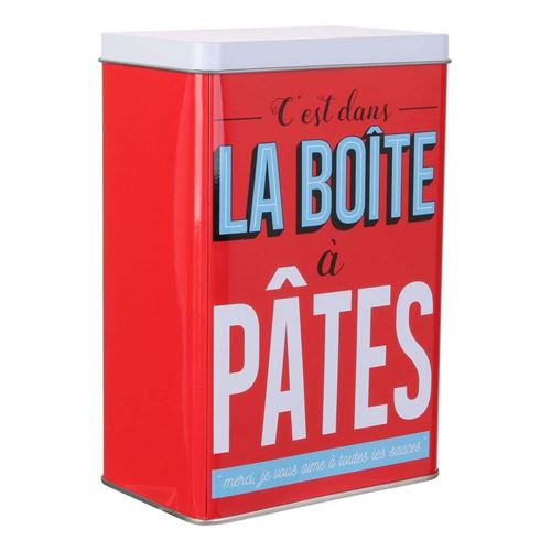 Bo&icirc;te de conservation la bo&icirc;te &agrave; p&acirc;tes